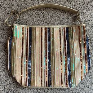 Sequined Liz Claiborne handbag